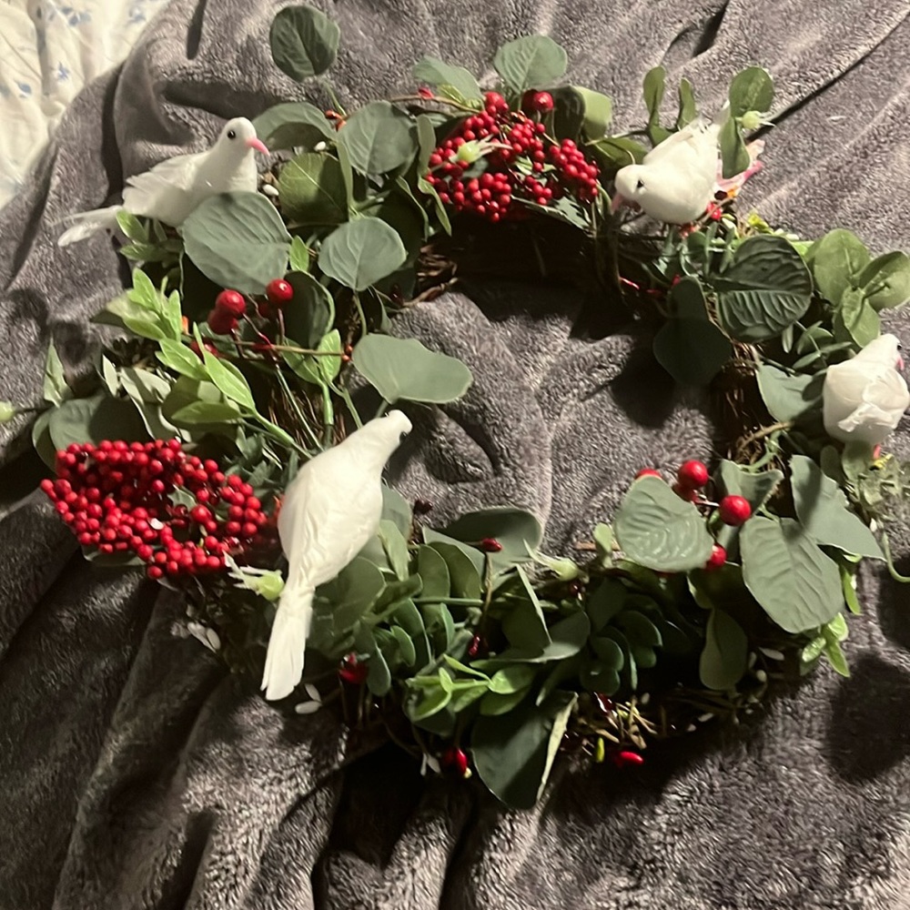 Homemade wreath